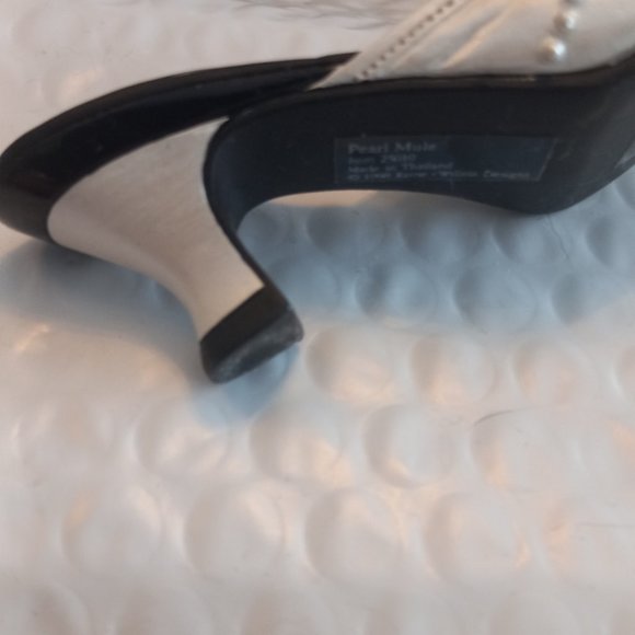 Just The Right Shoe By Raine Pearl Mule Mini Figurine 25010 - Picture 7 of 9